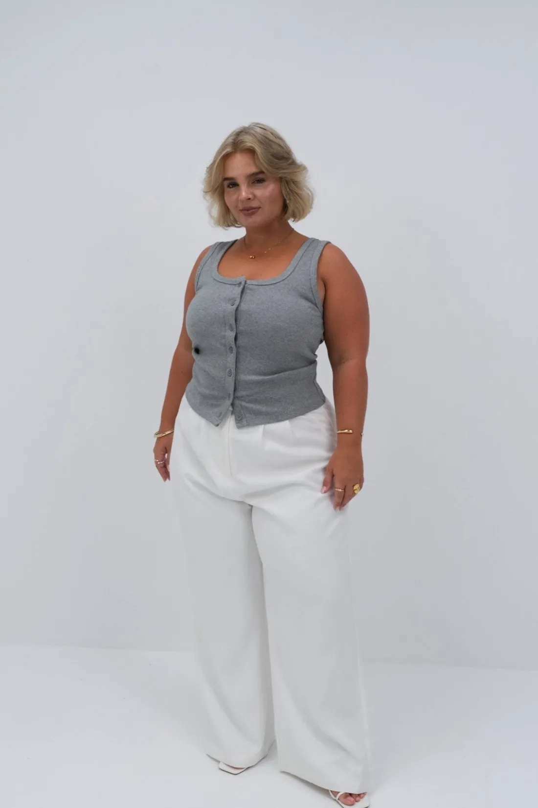 Fayt Tops | BECKER TOP GREY MARLE