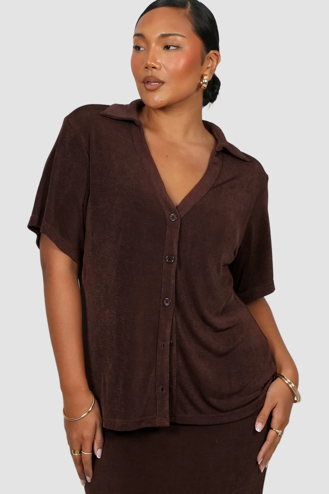 Fayt Tops | CHELSEA FULL LENGTH TOP ESPRESSO