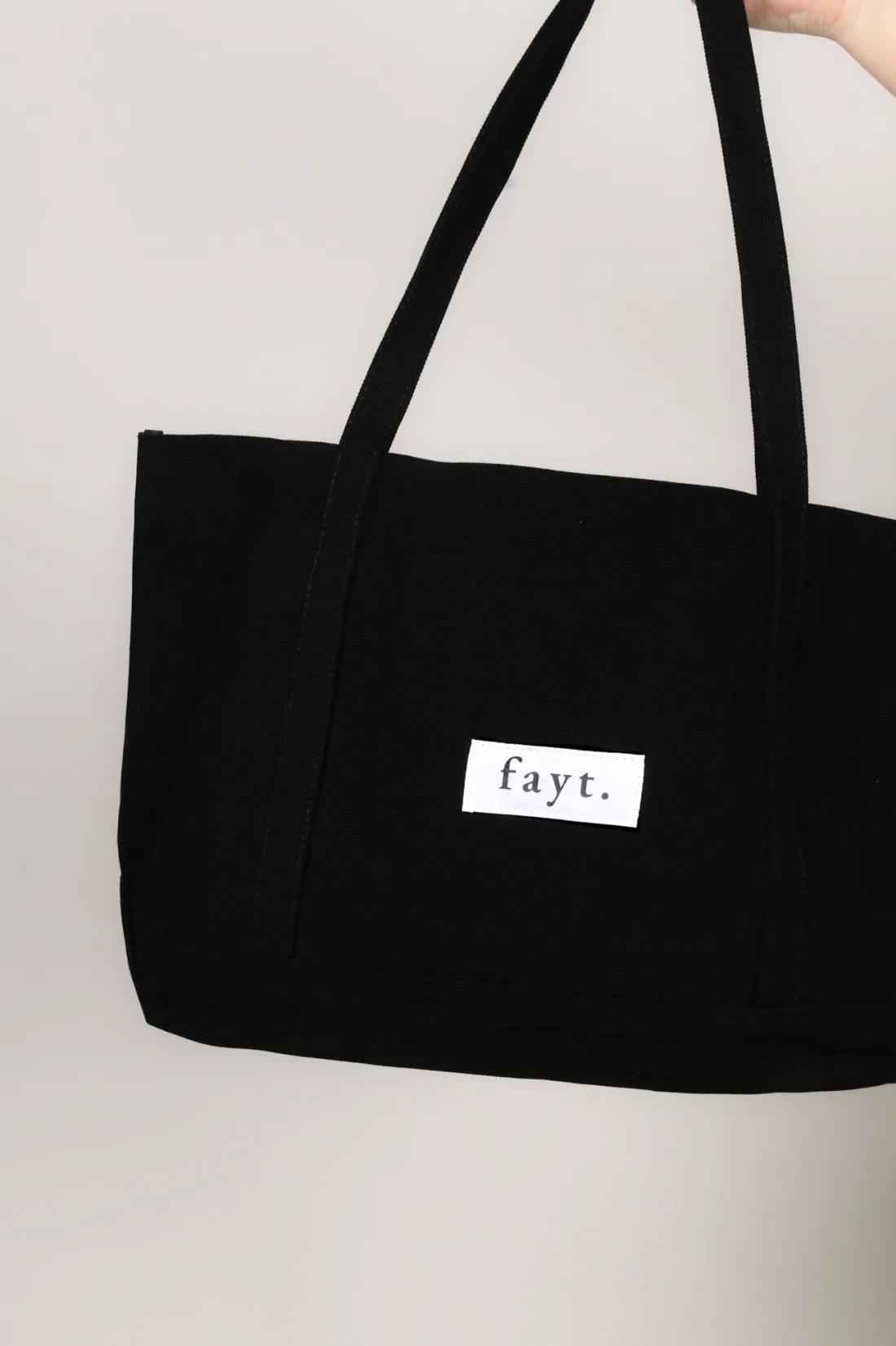 Fayt Accessories | EVERYDAY TOTE BAG BLACK