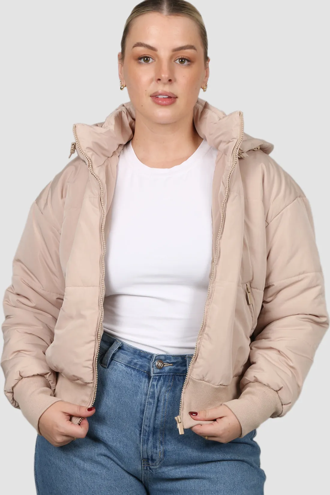 Fayt Activewear | Activewear | PUFFER JACKET NEUTRAL