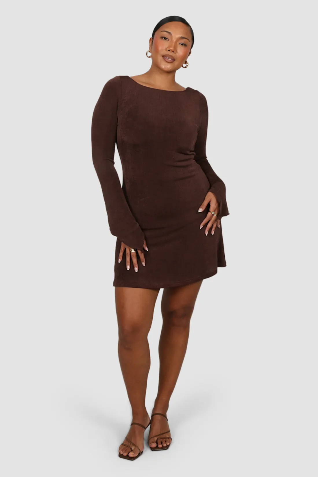 Fayt Dresses | Dresses | KENZIE MINI DRESS ESPRESSO