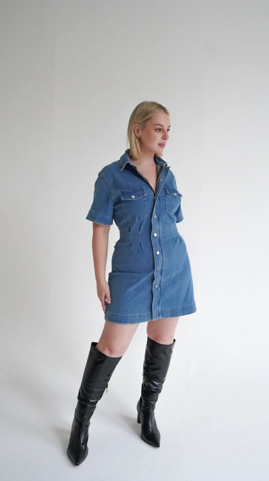 Fayt Denim | Jeans | SAVEIRA DENIM DRESS BLUE